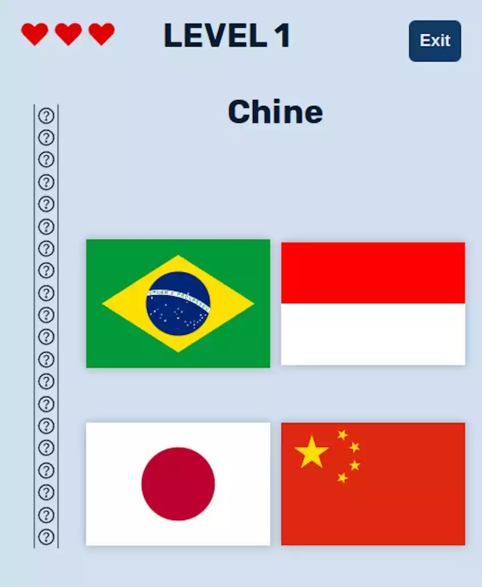 a capture of the app