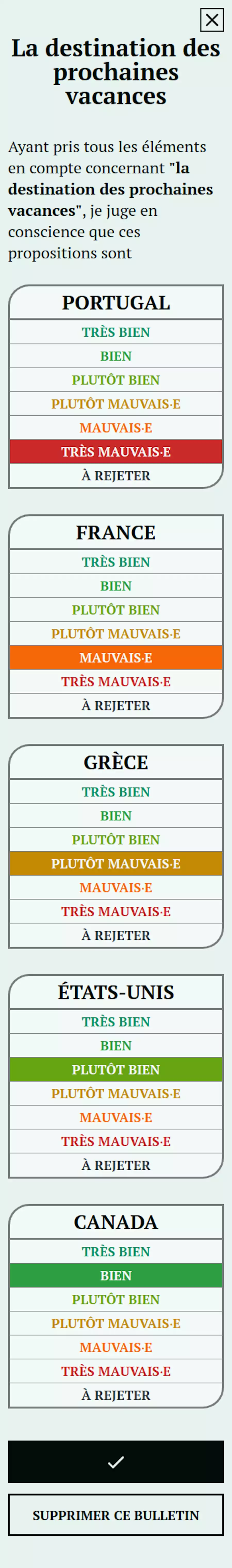 screen capture of the mobile version
